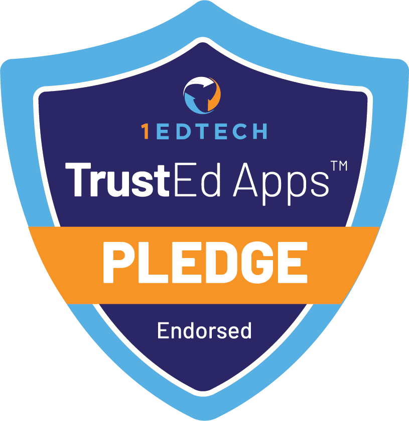 1EdTech TrustEd Apps™ Pledge Endorsed Badge